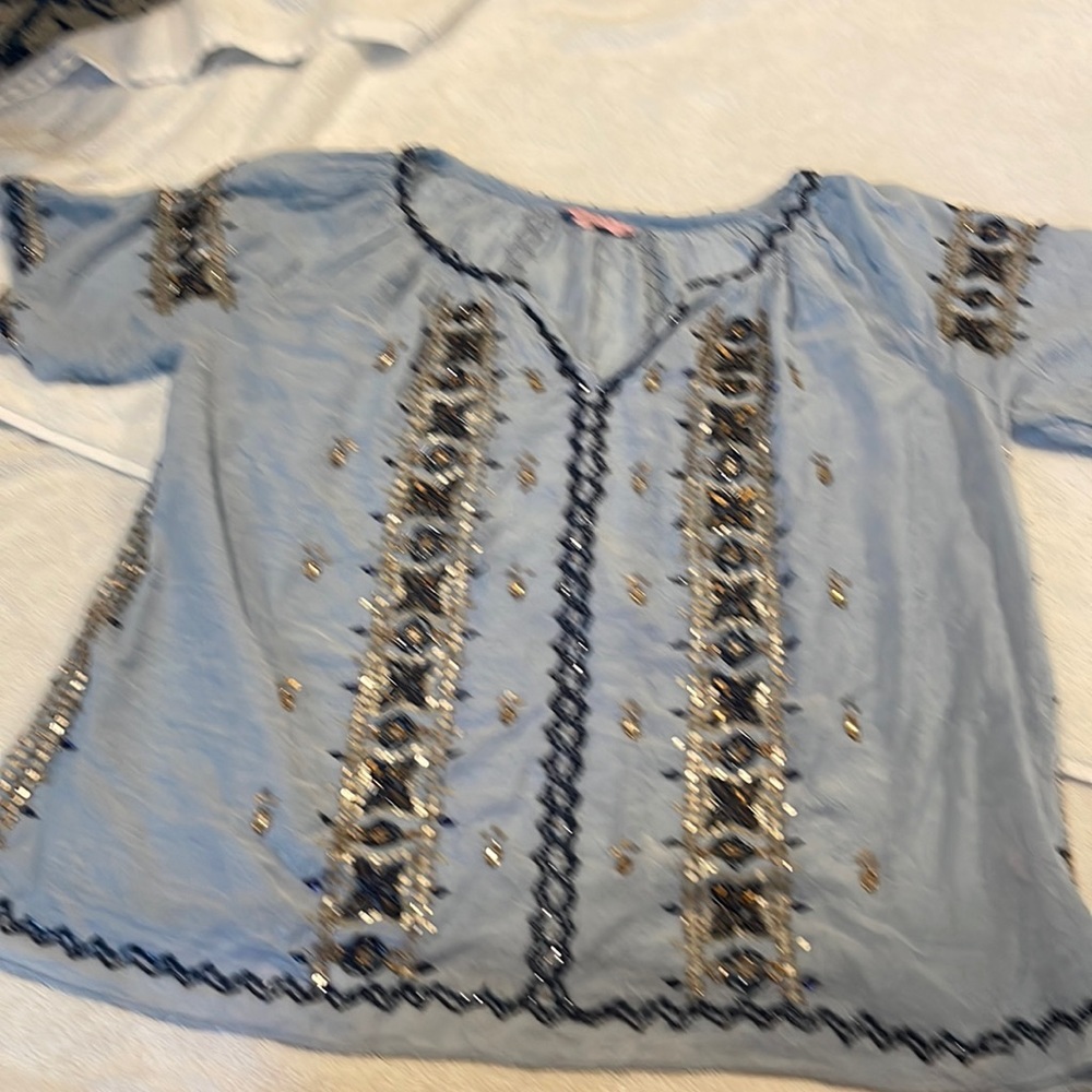 Calypso beaded top